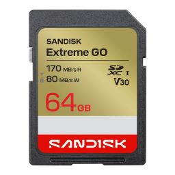 Sandisk 64GB SDXC Extreme GO UHS-I U3 V30