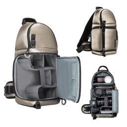 K&F Concept Waterproof Camera Shoulder Backpack 10L Golden
