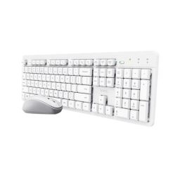 Trust Ody II Wireless Keyboard Combo White US