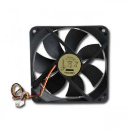 Fan Gembird FANPS 80mm-es ventilátor tápegység – fekete