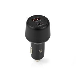 Nedis Car Charger Black