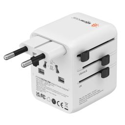 Boompods Travel POWERBOOM Worldwide Mains Charger