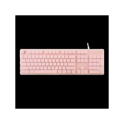 WHITE SHARK TACHI-P/US  WS GK-003441P-US gamer billentyűzet, 104 gomb pink (angol)