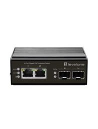 LevelOne IGP-0432 4-Port Gigabit PoE Industrial Switch