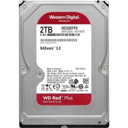 Western Digital Red Plus 2TB 5400rpm 64MB SATA3 3,5