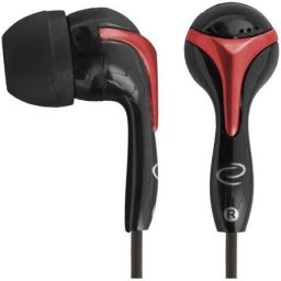 Esperanza In-Ear Stereo Earphones Black/Red