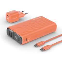 Realpower PB-20000 Startseite 20000mAh PowerBank Orange