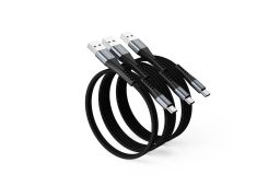 Intenso A60C USB-A to USB-C 60W Cable 1x0,5m 2x2m Black (Mix Pack 3db)