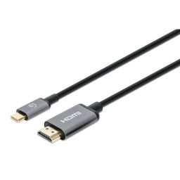 Manhattan 4K@60Hz USB-C to HDMI Adapter Cable 1m Black