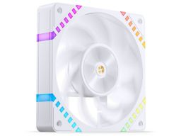 Jonsbo HF2-120 ventilátor, Reverse Blade, PWM, ARGB – 120 mm, fehér