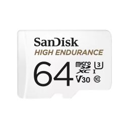 SanDisk, SD Kártya, 64GB, High Endurance, 100Mb/s