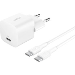 Belkin WCA012KQ1MWH-B6 BOOST Charge 25W USB-C Cable 1m White
