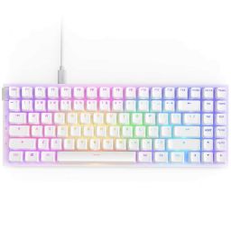 NZXT Function 2 MiniTKL Gaming Keyboard Matte White UK