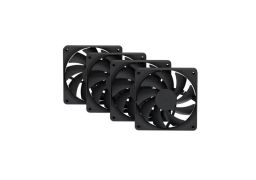 HYTE FA12 Fans Pitch Black (4-Pack)