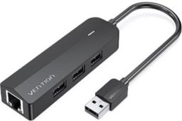 Vention USB3.0 Hub + Gigabit Ethernet adapter Grey