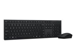 Lenovo Professional Wireless Rechargeable Combo Keyboard and Mouse Black HU