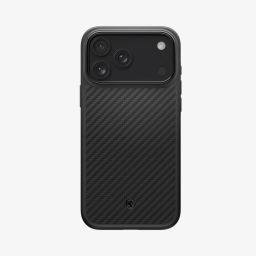 Spigen Enzo Aramid T case for iPhone 17 Pro Black