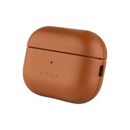 FIXED PodsLeather MagSafe támogatással Apple AirPods Pro 2/Pro 2 (USB-C) készülékekhez barna