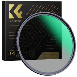 K&F Concept 58MM Nano-X Black Mist lágyító szűrő 1/2, Karcálló