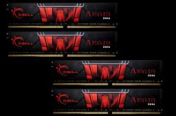 G.SKILL 64GB DDR4 3200MHz Kit(4x16GB) Aegis Black