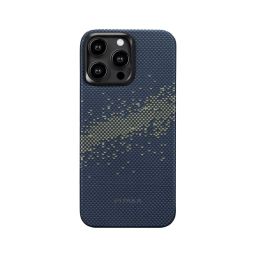 Pitaka StarPeak MagEZ Case 4 for iPhone 15 Pro Max Milky Way Galaxy