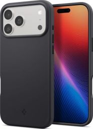 Spigen Silicone Fit MagSafe case for iPhone 17 Pro Black