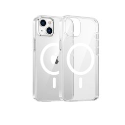 Dviced Magsafe iPhone 15 Clear case White