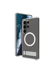 dbramante1928 Iceland Pro Qi2 Kick case for Samsung Galaxy S25 Ultra Clear