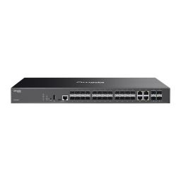 TP-Link SG5428XF Omada 24-Port SFP Stackable Lite L3 Managed Switch with 4× 10G Slots