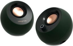 Creative Pebble Pro Minimalistic 2.0 USB-C Speakers with Bluetooth RGB Black