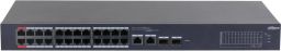 Dahua Mendzselhető PoE switch - CS4226-24ET-240 (Cloud menedzsment; 24x 100Mbps at/af PoE; 2x 1Gbps; 2x 1Gbps SFP; 240W)