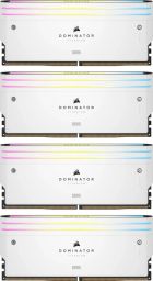 Corsair 64GB DDR5 6000MHz Kit(4x16GB) Dominator Titanium RGB White