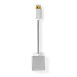 Nedis DisplayPort Male - DVI-D 24+1-Pin Female Gold Plated 0,20m Silver