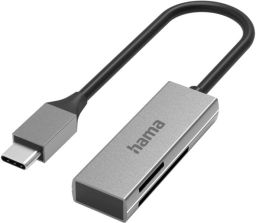 Hama USB 3.0 SD/microSD Card Reader Silver