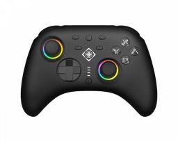 Deltaco GAM-198 RGB Bluetooth Gamepad Black