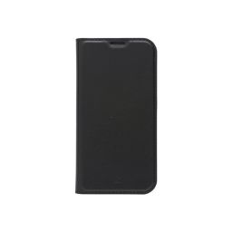 dbramante1928 Flip cover recycled vegan leather case for Apple iPhone 13 Pro Max Black