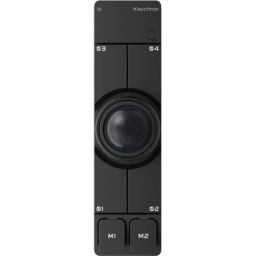 Keychron Nape Pro optikai Bluetooth / vezeték nélküli trackball fekete