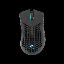 White Shark LIONEL-B, WGM-5012B vezeték nélküli gamer egér, fekete, 10000 dpi