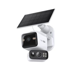 TP-LINK Tapo C645D Solar-Powered Dual-Lens Pan/Tilt Security Camera Kit