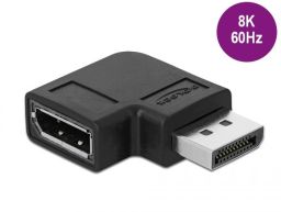 DeLock DisplayPort 1.4 Adapter male to female 90° right angled 8K 60Hz