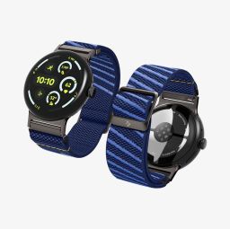 Spigen Lite Fit X Band for Google Pixel Watch 5/4/3 41mm/2/1 Blueberry Navy