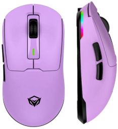 Meetion GW24 lila RGB wireless egér
