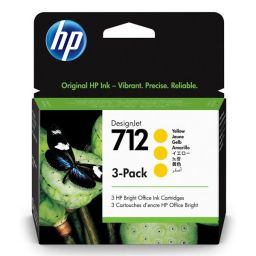 HP 712 Yellow tintapatroncsomag