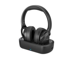Technaxx TX-350 Bluetooth Wireless TV Headset Black