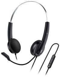 Genius HS-220U AI Headset Black