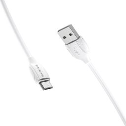 BOROFONE BX19 MicroUSB Cable 1m White