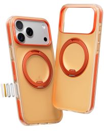 Torras Ostand O3 Hue case for iPhone 17 Pro Max Golden Citrus