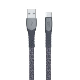 RivaCase Egmont PS6102 GR12 Type-C / USB 2.0 cable 1,2m Grey