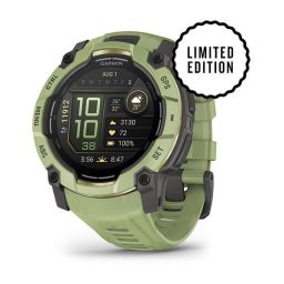 Garmin Instinct 3 50mm AMOLED Fern Green with Fern Green Band