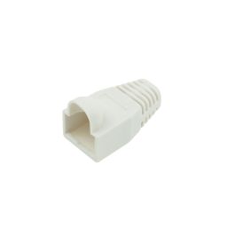 ACT RJ45 boot for 6.5 mm cable 25db White